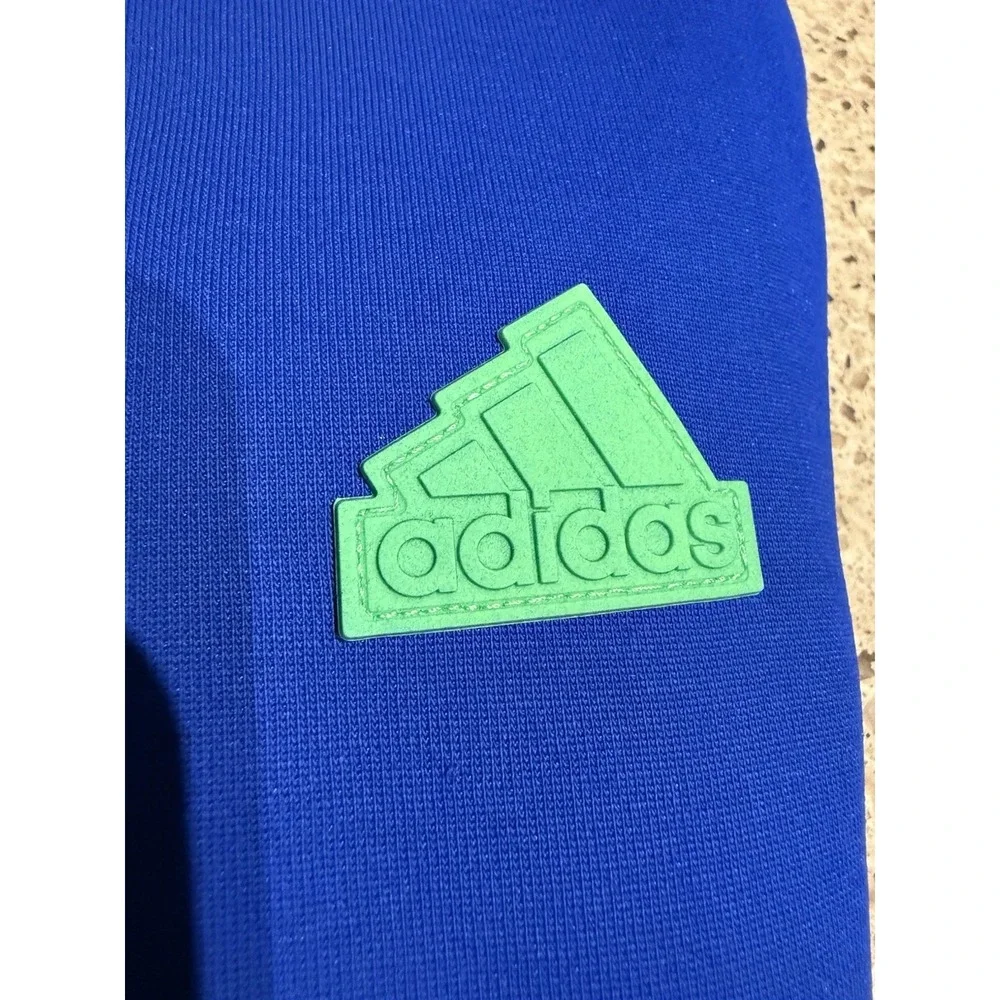 ADIDAS Men's SIZE MED SEATTLE SOUNDERS‎ TRACK PANTS / SWEATS~BLUE & GREEN~